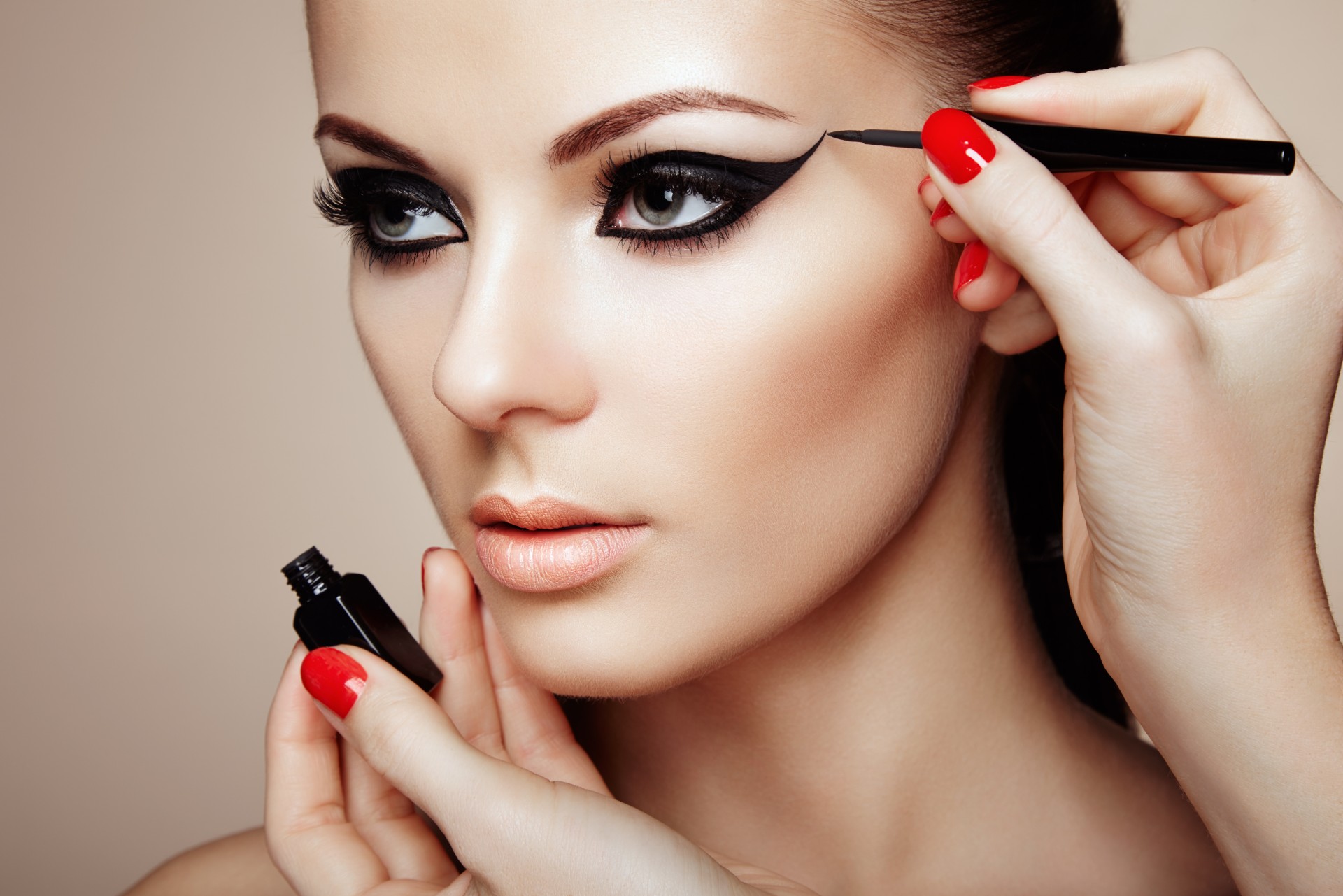 Look fierce all night. With one simple makeup hack! Source: Shutterstock